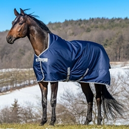 Bucas Freedom Turnout Extra High Neck 300g - navy, Groesse:145 -