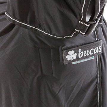 Bucas Power Cooler Full Neck - black/silver, Groesse:165 - 