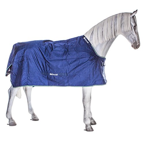 Bucas Smartex Turnout Rain Big Neck 0g - blue, Groesse:135 - 