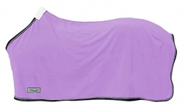 Equest Abschwitzdecke ALPHA mit Kreuzgurten lilac (135 cm / 6´0) -