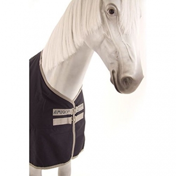 Horseware Amigo Bravo 12 Turnout medium (250g) PONY - navy/silver, Groesse:90 - 