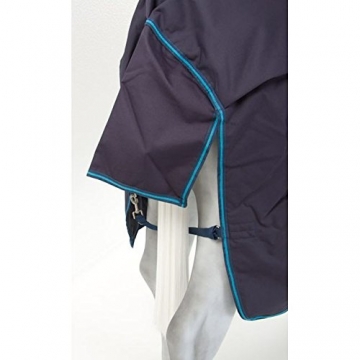 Horseware Amigo Bravo 12 - Winterdecke oder Regendecke 145cm 100g Füllung navy/navy & electric blue - 