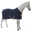 Horseware Amigo Mio Stable Sheet lite 0g - navy/tan&navy - Stalldecke, Groesse:160 -