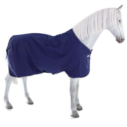 Horseware Amigo Turnout Hero-6 medium 200g PONY - Atlantic Blue & Ivory, Groesse:125 -