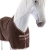 Horseware Rambo Stable Sheet 1000 D - brown / Stalldecke 0g, Groesse:155 - 