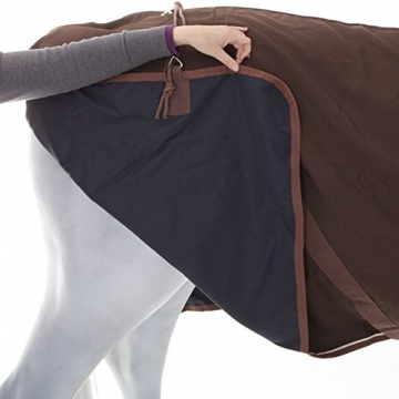 Horseware Rambo Stable Sheet 1000 D - brown / Stalldecke 0g, Groesse:155 - 