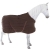 Horseware Stalldecke Rambo Stable Rug 400g - Dark Brown with Beige & Brown, Groesse:160 - 