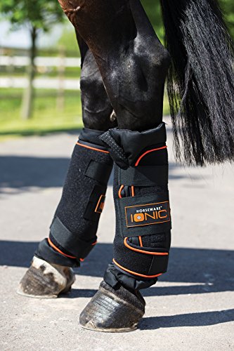 Horseware Rambo Ionic Stable Boots schwarz (FULL) - 